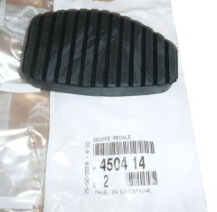 Copripedali Gomma Nuovo Originale 4504.14 450414 Citroen Peugeot