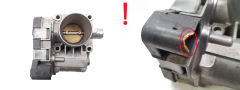 Valvola corpo farfallato 55192787 44SMF9 Fiat Lancia 1.4 1208
