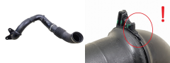 Tubo aria 165761592R Renault Master 3 2.3 dci