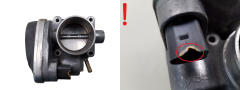 Valvola corpo farfallato Mini 1354 7509043 -01 408.238/623/002 2465