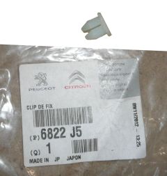 Clip Fissaggio Wspornika Zderzaka Nuovo Originale 6822.J5 6822J5 Citroen C1 Peugeot 107
