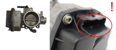 Valvola corpo farfallato Citroen Peugeot 9648053780 408239823003 1.8 2.0 2