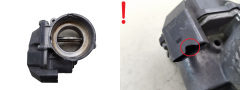 Valvola corpo farfallato 03G128063G A2C53249824 VAG TDI 2179