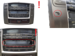 Pannello Controllo Radio A/C Lexus IS 758950