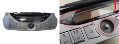 Autoradio Cd Mp3 Nissan Pixo 39101M68K00 39101-68K0 CDF-R3019A 1120