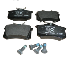 Pastiglie freno Posteriore Originale Citroen Peugeot C2 C3 DS3 207 208 425441 Pastiglie freno Posteriore Originale Citroen Peugeot C2 C3 DS3 207 208 425441
