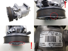 Compressore Aria Condizionata 8200940837 Delphi 01140854 Renault Megane Scenic 2 1.6
