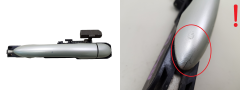 Maniglia porta Sinistra Renault Laguna 2 8200004746