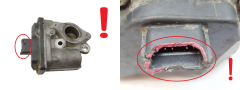 Valvola Egr Renault Dacia 1.5 DCI 147102557R H8201143495