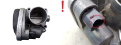 Valvola corpo farfallato VWAG 036133062N 408.238/321/007 2296