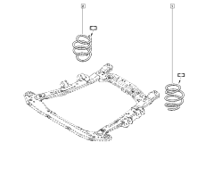 Molla Elicoidale Anteriore Originale Dacia Sander II 0.9 TCE 540108071R