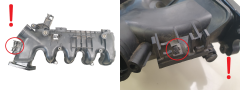 Collettore aspirazione 0361N3 9653808680 1.6 HDI 16v TDCI Citroen Peugeot Ford s21