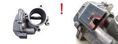 Valvola corpo farfallato 03L128063AC A2C84117500 VDO VWAG 2053
