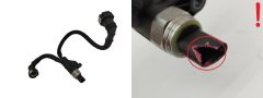Tubo carburante Citroen Peugeot 9828711180 1.5 HDI