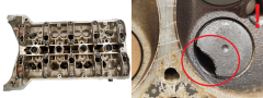Testata cilindri Mercedes-Benz R1110163301 2.0 16V