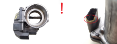 Valvola corpo farfallato 03G128063G A2C53249824 VAG TDI 2964