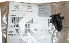 Clip Fissaggio Zderzaka Nuovo Originale 7401.HS 7401HS Citroen Peugeot