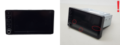Navigazione Radio Mitsubishi Space Star 8740A115 SDA3EM Alpine