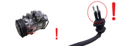 Compressore Aria Condizionata 6Q0820803G Denso 6SEU12C 447180-3205 VW AG