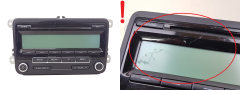 Radio lettore CD VW 1K0035186AA 7647201360 Blaupunkt 1058