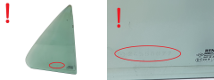 Finestrino porta Destro Posteriore Renault Laguna 2 AS2 8200000400