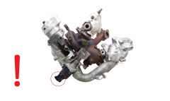Turbocompressore 144706727R 144116091R 2.3 dCI BiTurbo Renault Master 3 0km