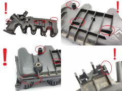Collettore aspirazione 0361N3 9653808680 1.6 HDI 16v TDCI Citroen Peugeot Ford 1870