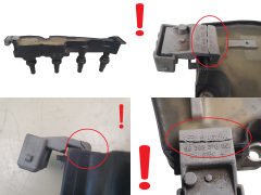 Bobina 597099 9636337880 1.6 16v Citroen Peugeot Sagem C2 C3 207 307