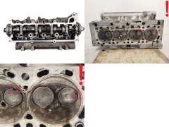 Testata cilindri Renault Nissan 1617 7701473181 1.5 DCI K9K702