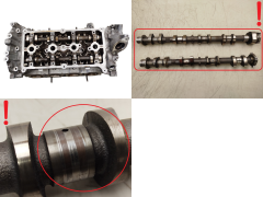 Testata cilindri Renault Nissan BV8 11040BV80A 1.6 TCE M5M