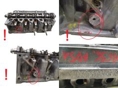 Testata cilindri 110421615R--B 110413019R 1.5dci Renault Nissan S2