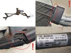 Meccanismo Tergicristalli Trafic 3 Vivaro 2 NV300 288004907R 93867984 1065