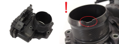 Valvola corpo farfallato Citroen Peugeot 9806625280 A2C85766300 2.0 HDI 4