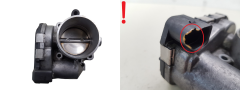 Valvola corpo farfallato VWAG 06A133062C 0280750036 1.8T 1093