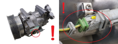 Compressore Aria Condizionata 8200819568--B SD6V12 1904 Sanden Renault 1081