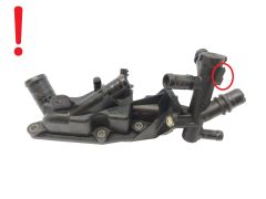 Flangia acqua 110606217R 0.9 1.2 TCE Dacia Renault