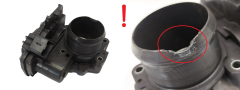 Valvola corpo farfallato Citroen Peugeot 9806625280 A2C85766300 2.0 HDI 5