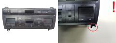 Centralina Riscaldamento A/C Audi A6 C5 4B0820043Q 5HB007604-13 Hella