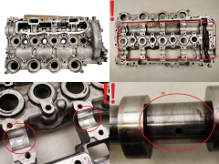 Testata cilindri Ford PSA Volvo 0200EH 9655911480 1.6 16V TDCI G8DB 11