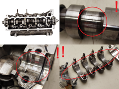 Testata cilindri Renault 2968F2 110415795R 7701477400 1.5 DCI Siemens 9