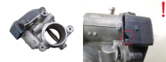 Valvola corpo farfallato 04L128063T 04L128059T A2C94859900 VAG 1639