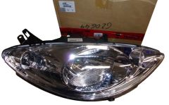 Faro Destro Nuovo Originale 620649 6206.49 Peugeot 1007