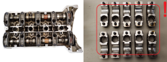 Testata cilindri Mercedes-Benz R1110163401 1.8 16V 111921 2