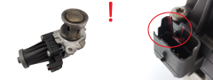 Valvola Egr 9671187780 702209030 Pierburg 1.6 HDI Citroen Peugeot