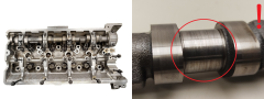 Testata cilindri BMW 754261302 754032203 4.8 16V