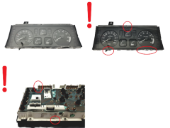 Tachimetro Renault Clio 1 7700841356 A 21578560-2 Sagem