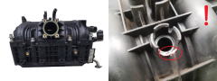 Collettore aspirazione Opel Agila 55350545 09129714 1.2 16V