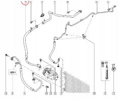 Tubo aria condizionata Originale Master III Movano NV400 2778100Q0D