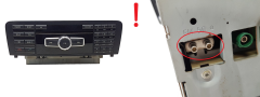 Radio lettore CD Navi Mercedes-Benz A A2469006810 A2469010802 A1669022605
