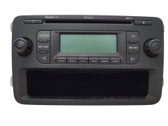 Autoradio Cd Mp3 Skoda Fabia 5J0035152A Blues